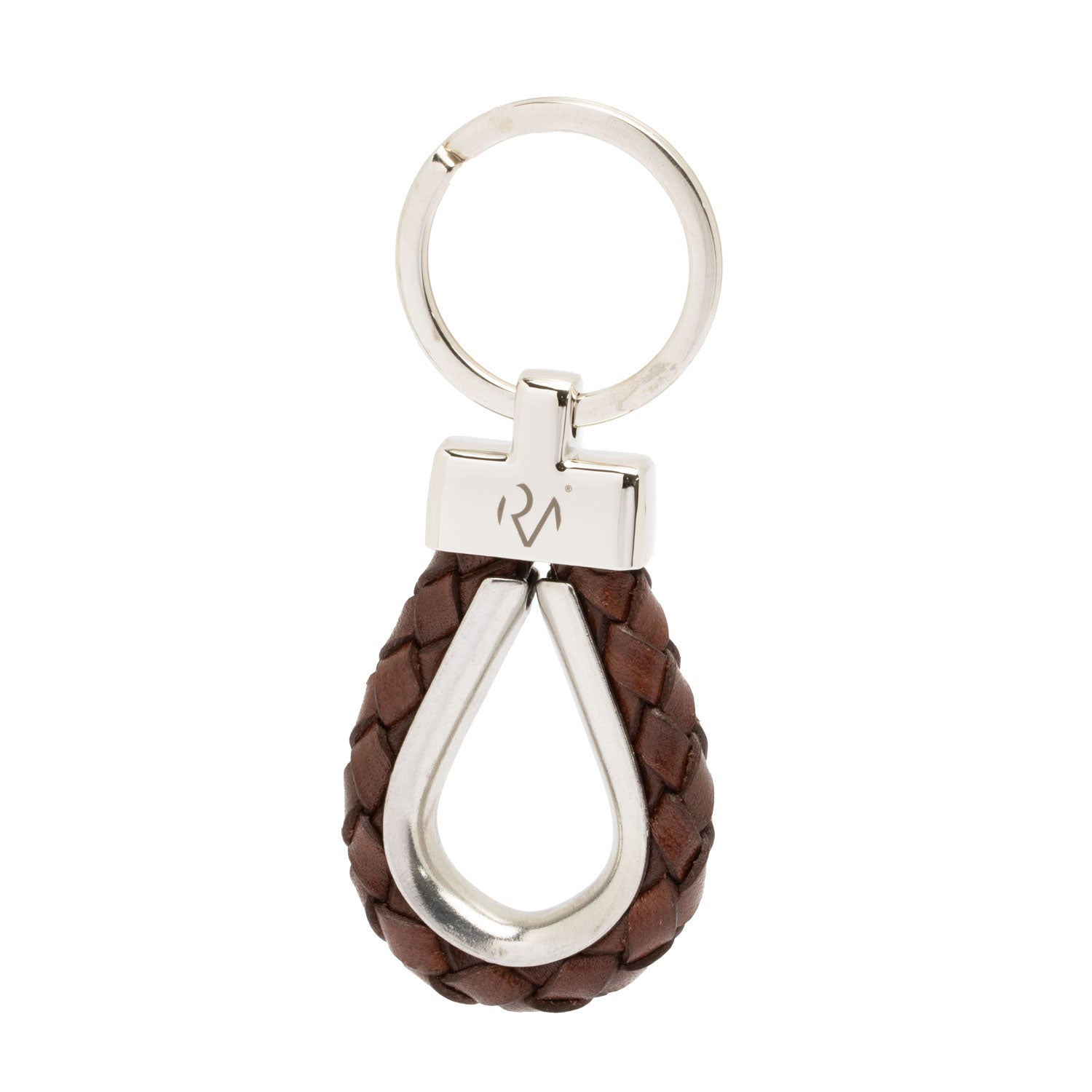 Scoubidou Men's Genuine Leather Keyring