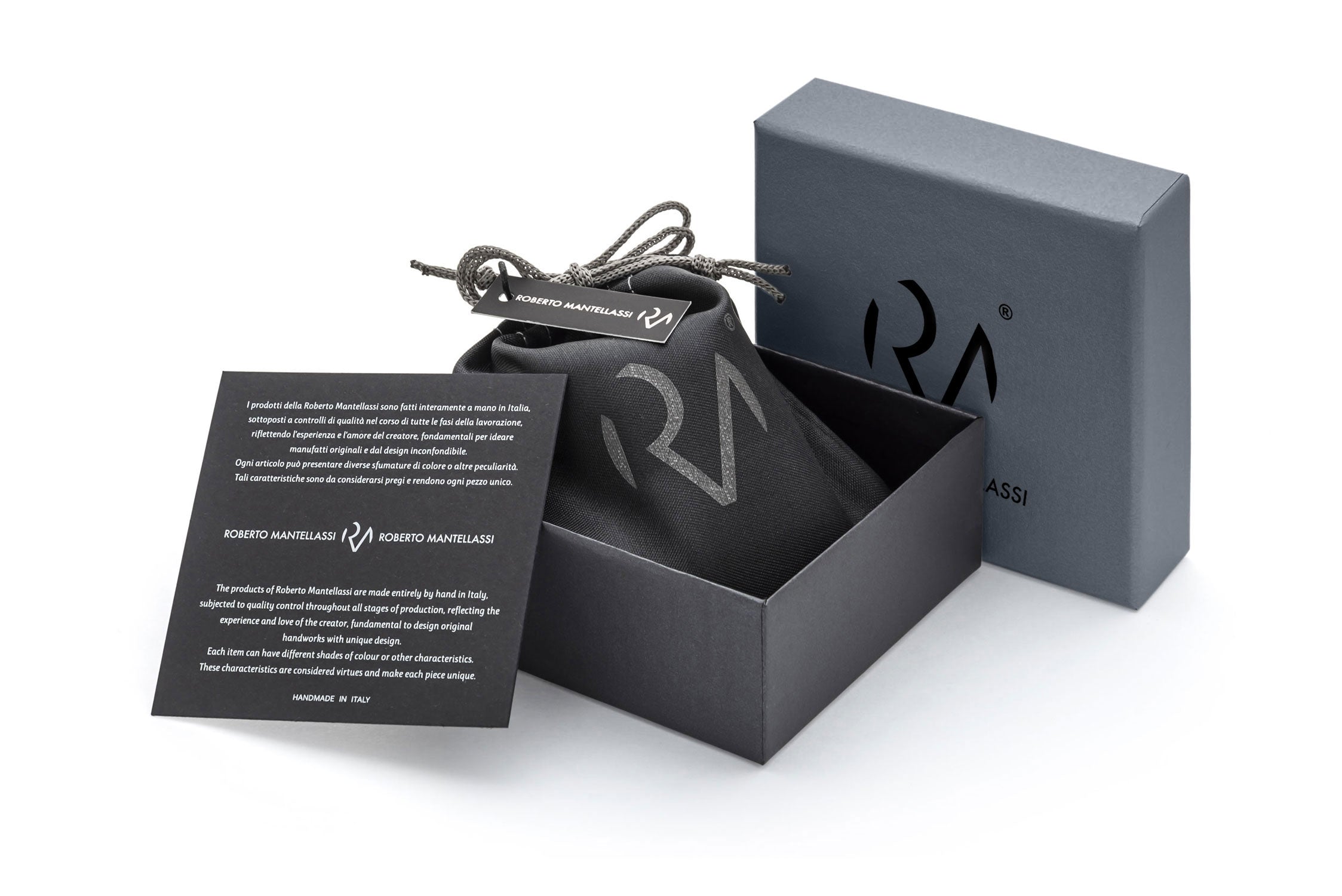 Keychain in Real Brown Drawn Leather for Men